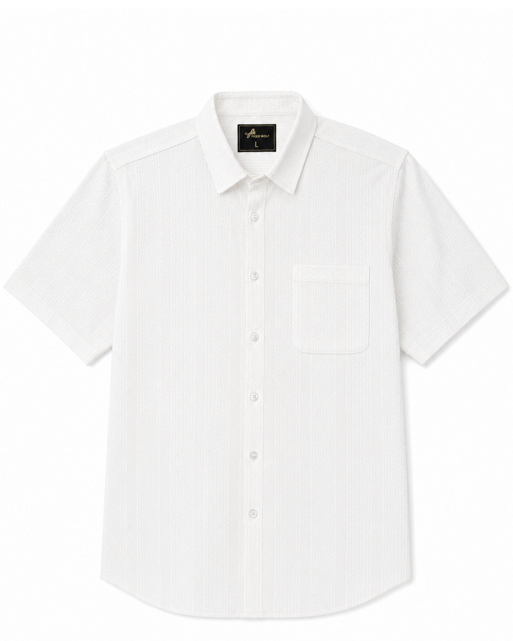Men's Short Sleeve Woven Shirt 4-Pack