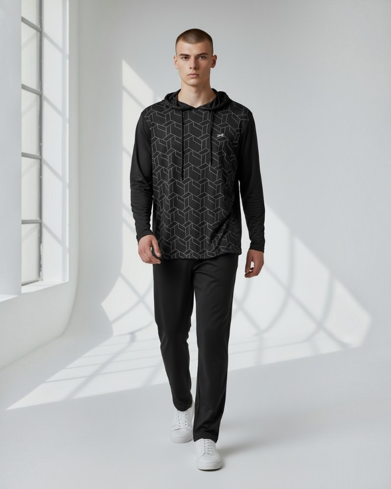 Geo Performance Hoodie