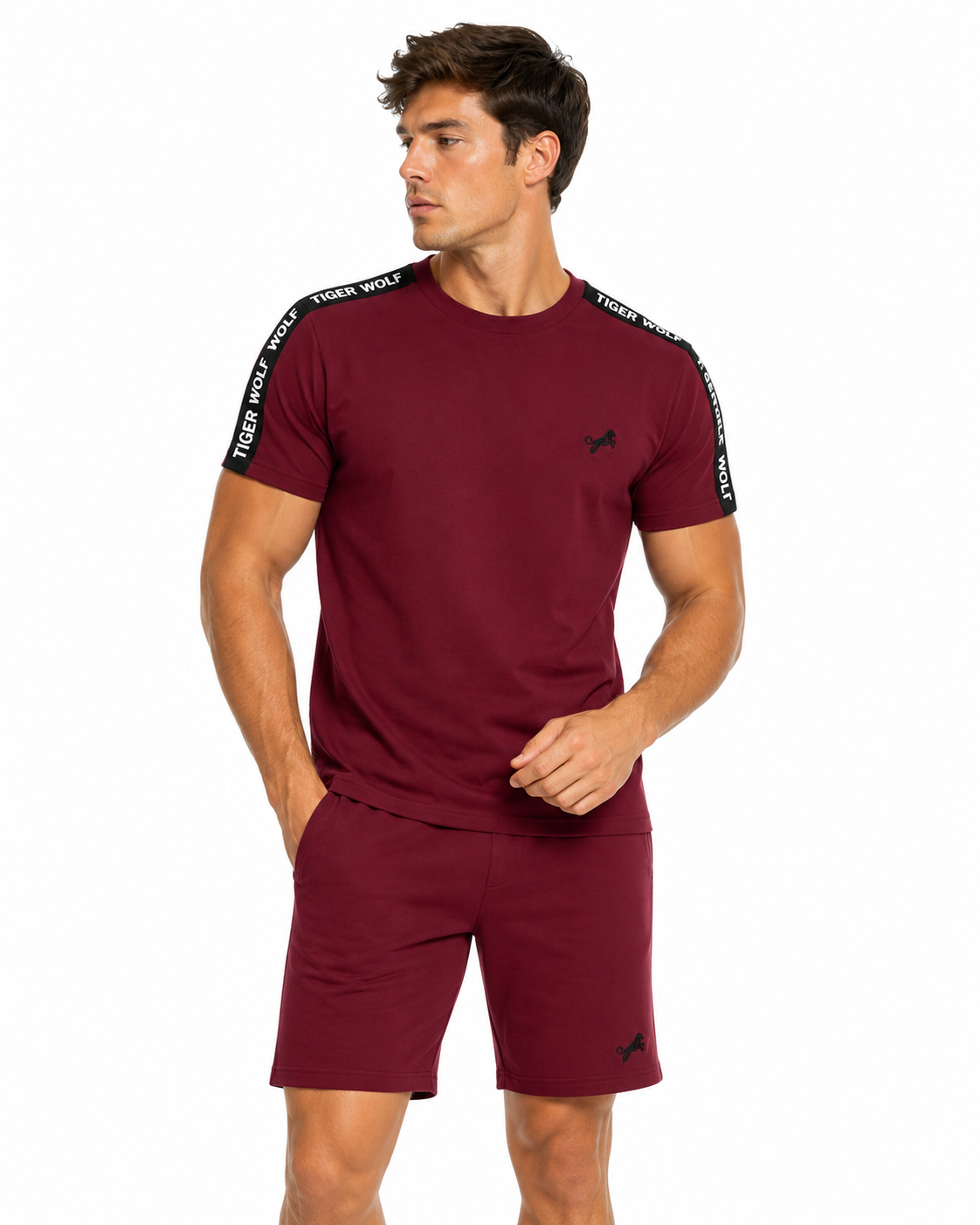 Tiger Wolf Signature Side Tape Tee 4-Pack