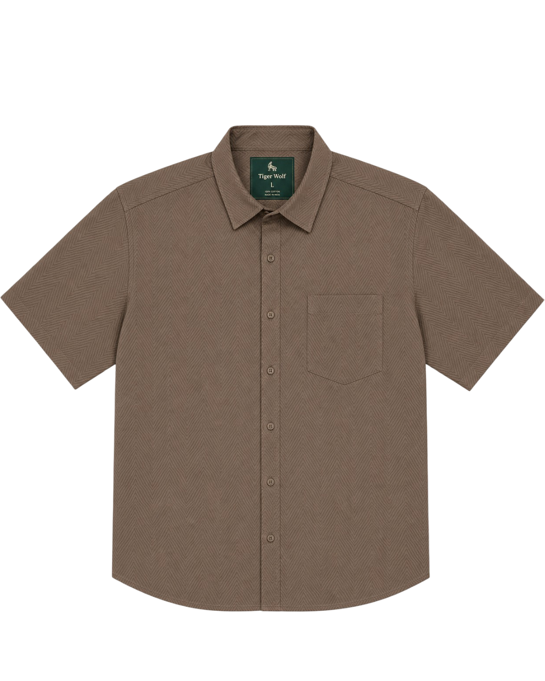Men's Premium Textured Button Down Shirt 4-Pack