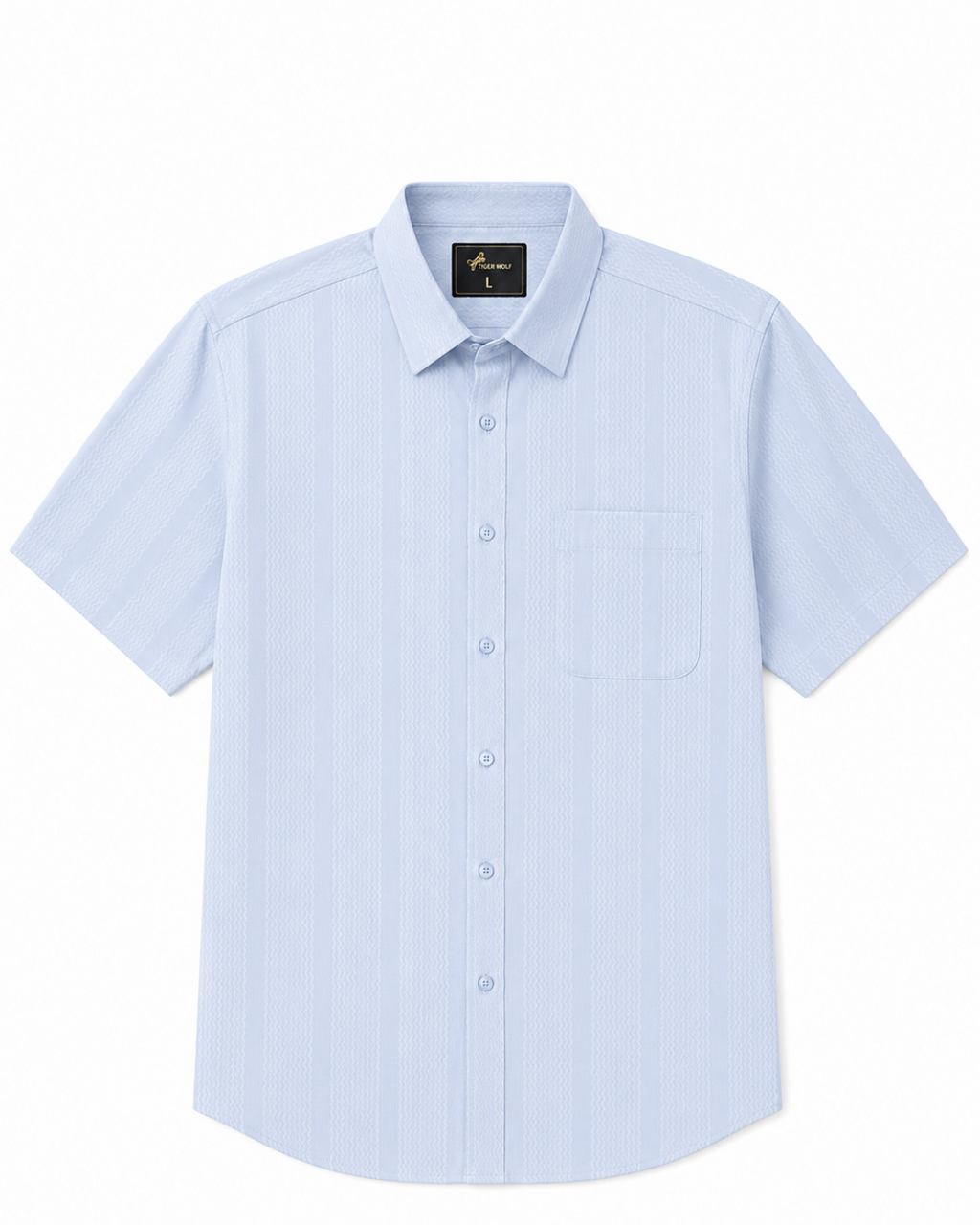Men's Short Sleeve Woven Shirt 4-Pack