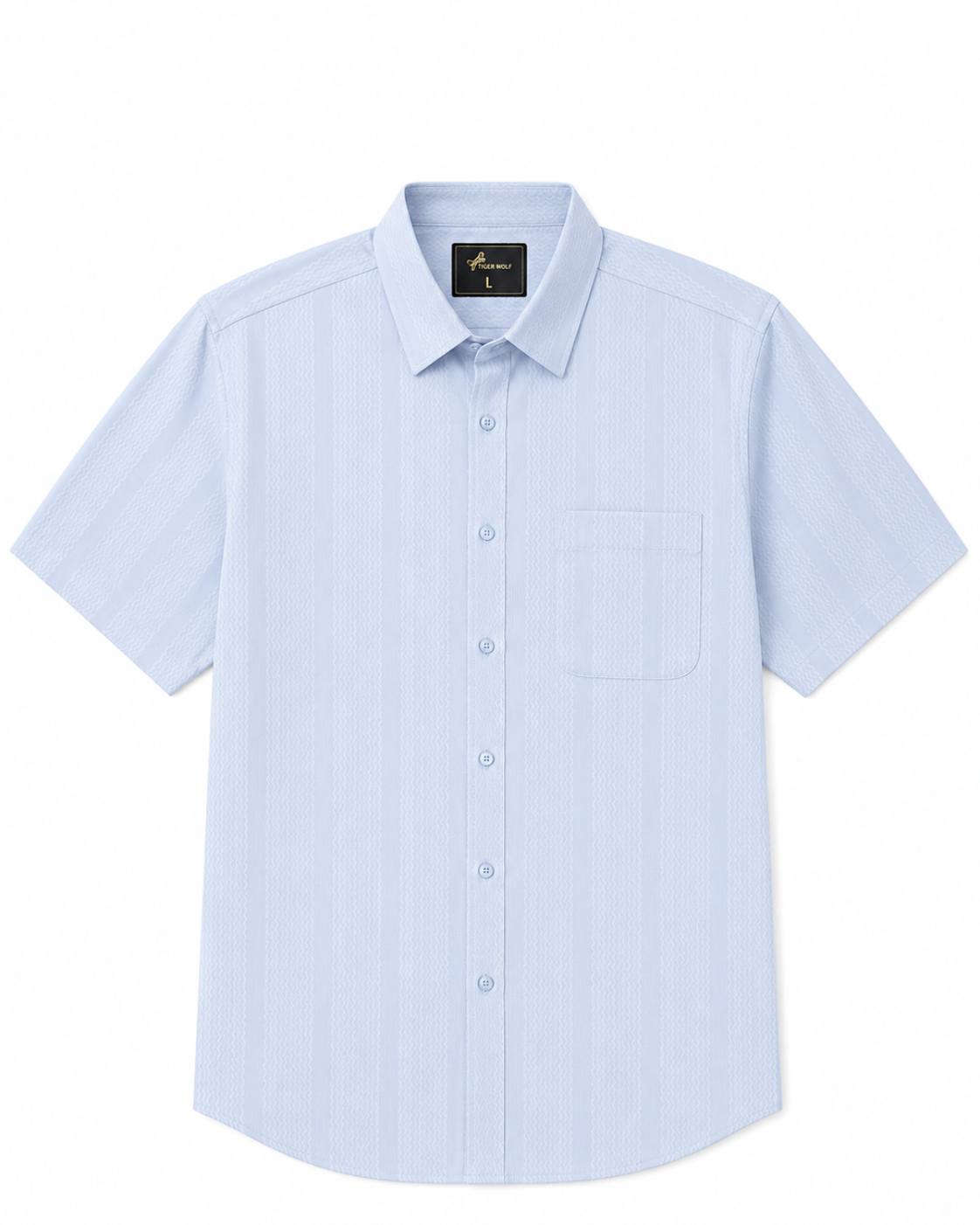 Men's Short Sleeve Woven Shirt 4-Pack