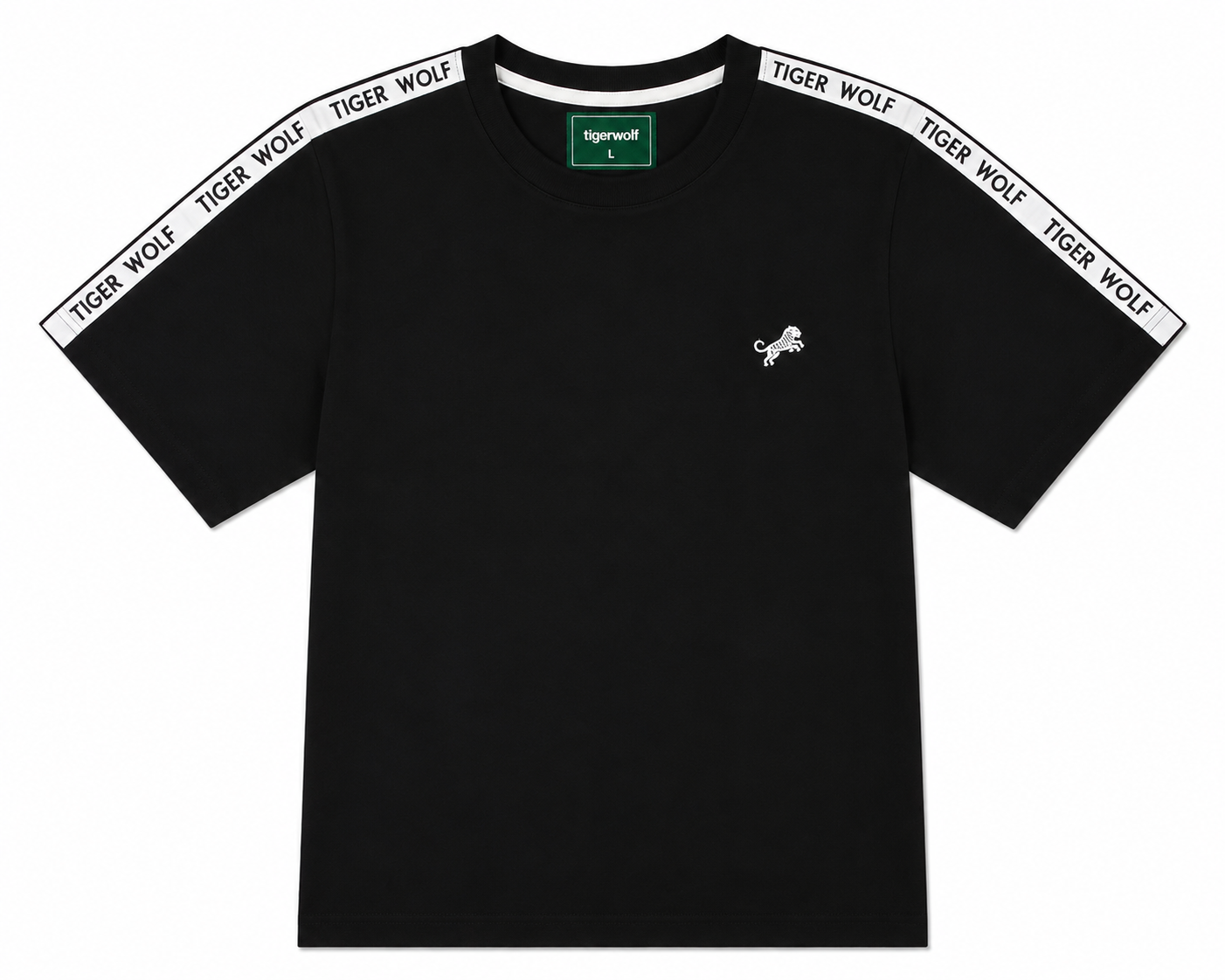 Men's Side Tape Logo Tee 4-Pack
