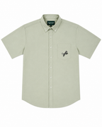 Signature Embroidered Short Sleeve Button-Down Shirt 4-Pack