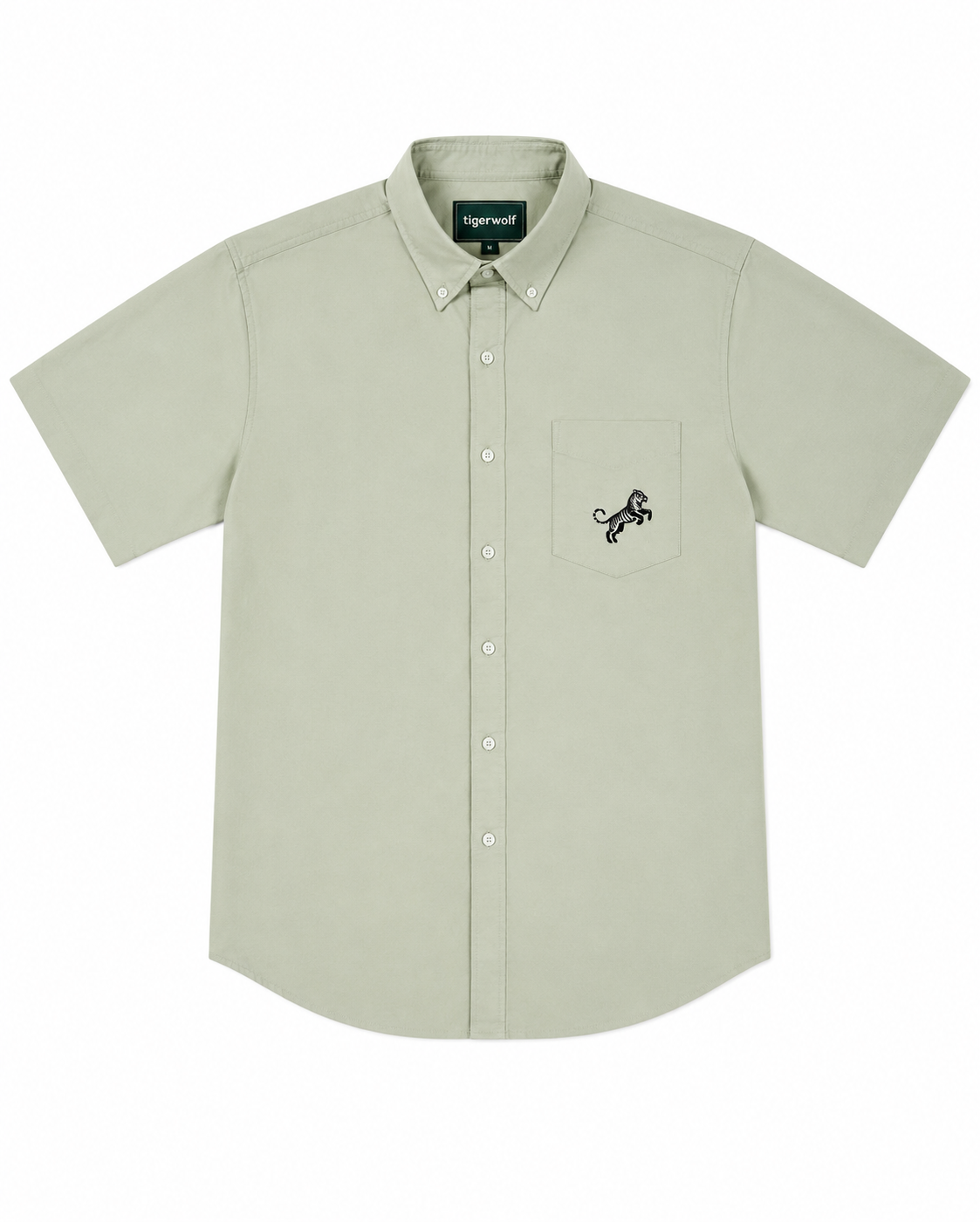 Signature Embroidered Short Sleeve Button-Down Shirt 4-Pack
