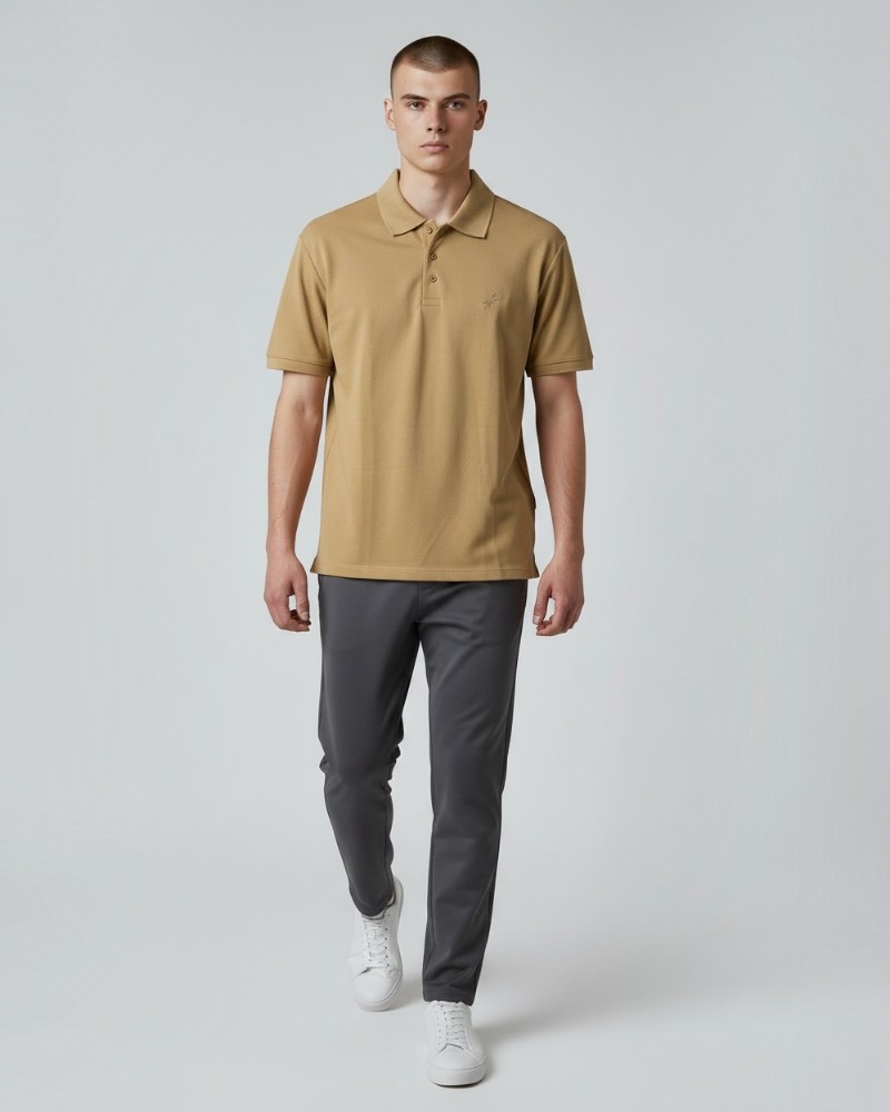Classic Polo — Tan