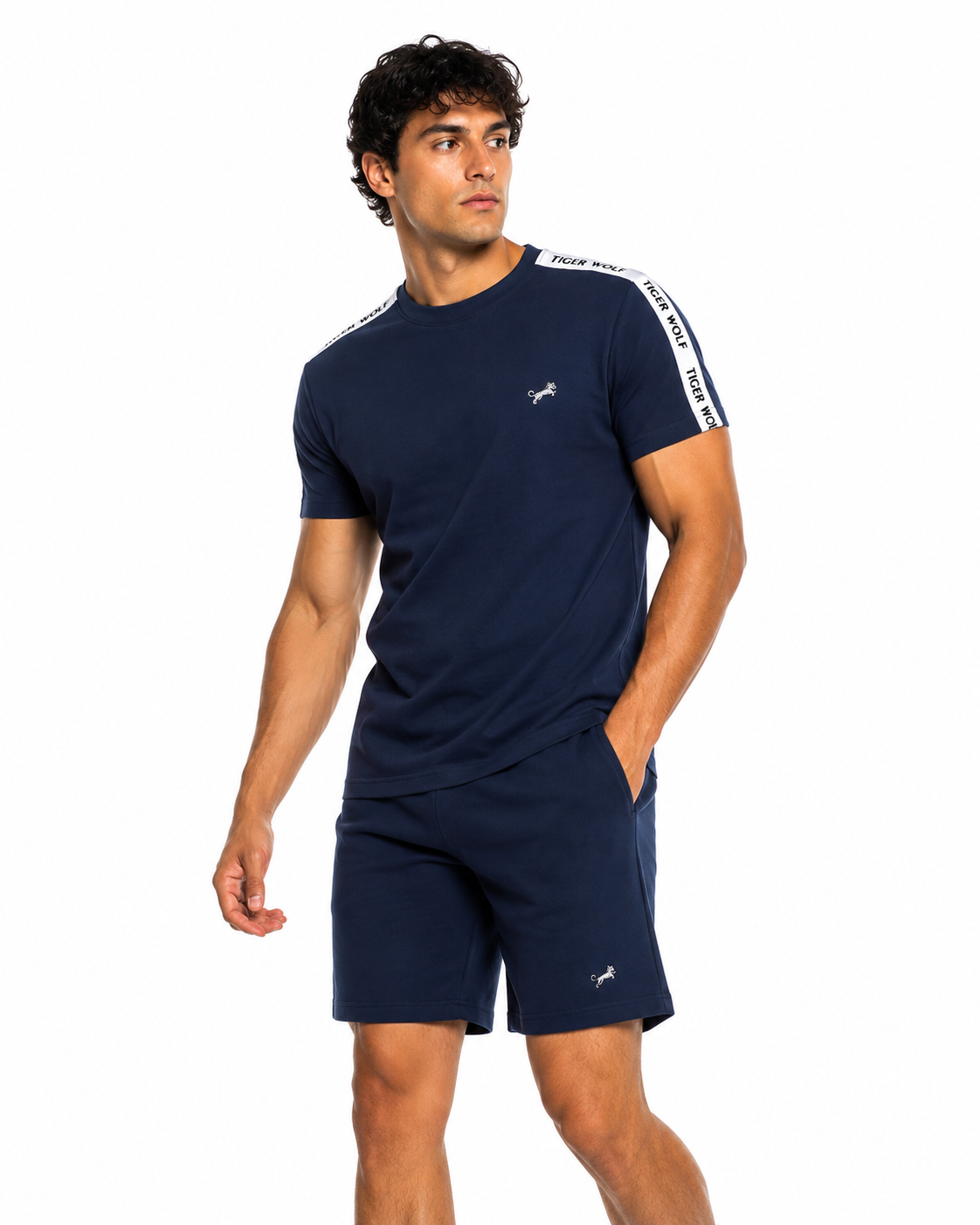 Tiger Wolf Classic Side Tape Tee 4-Pack