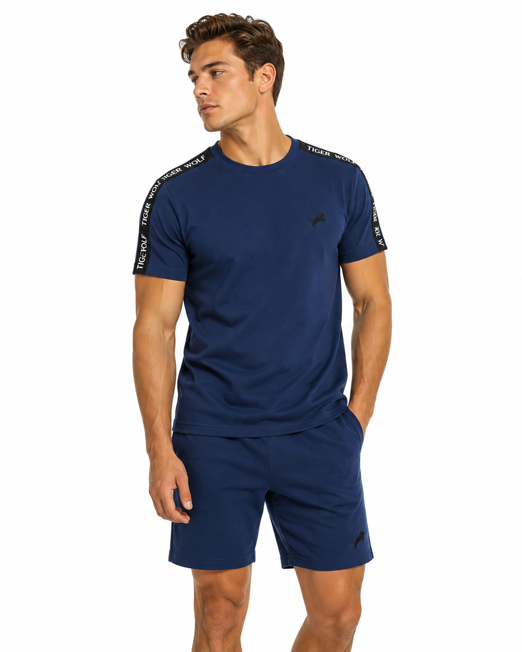 Tiger Wolf Signature Side Tape Tee 4-Pack