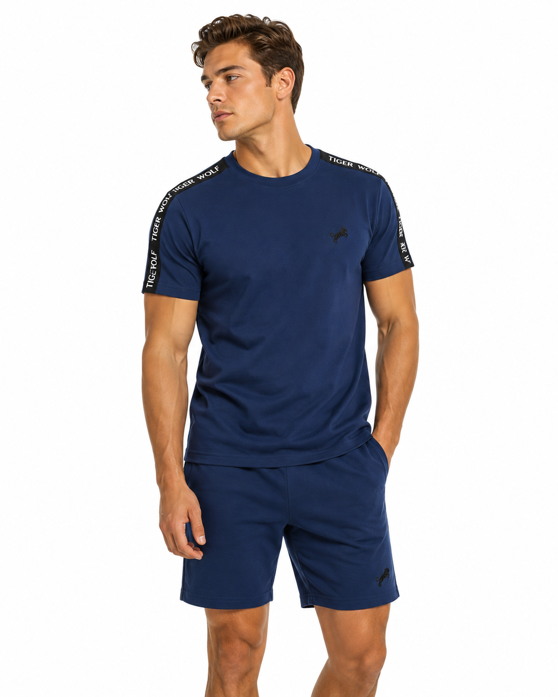 Tiger Wolf Signature Side Tape Tee 4-Pack