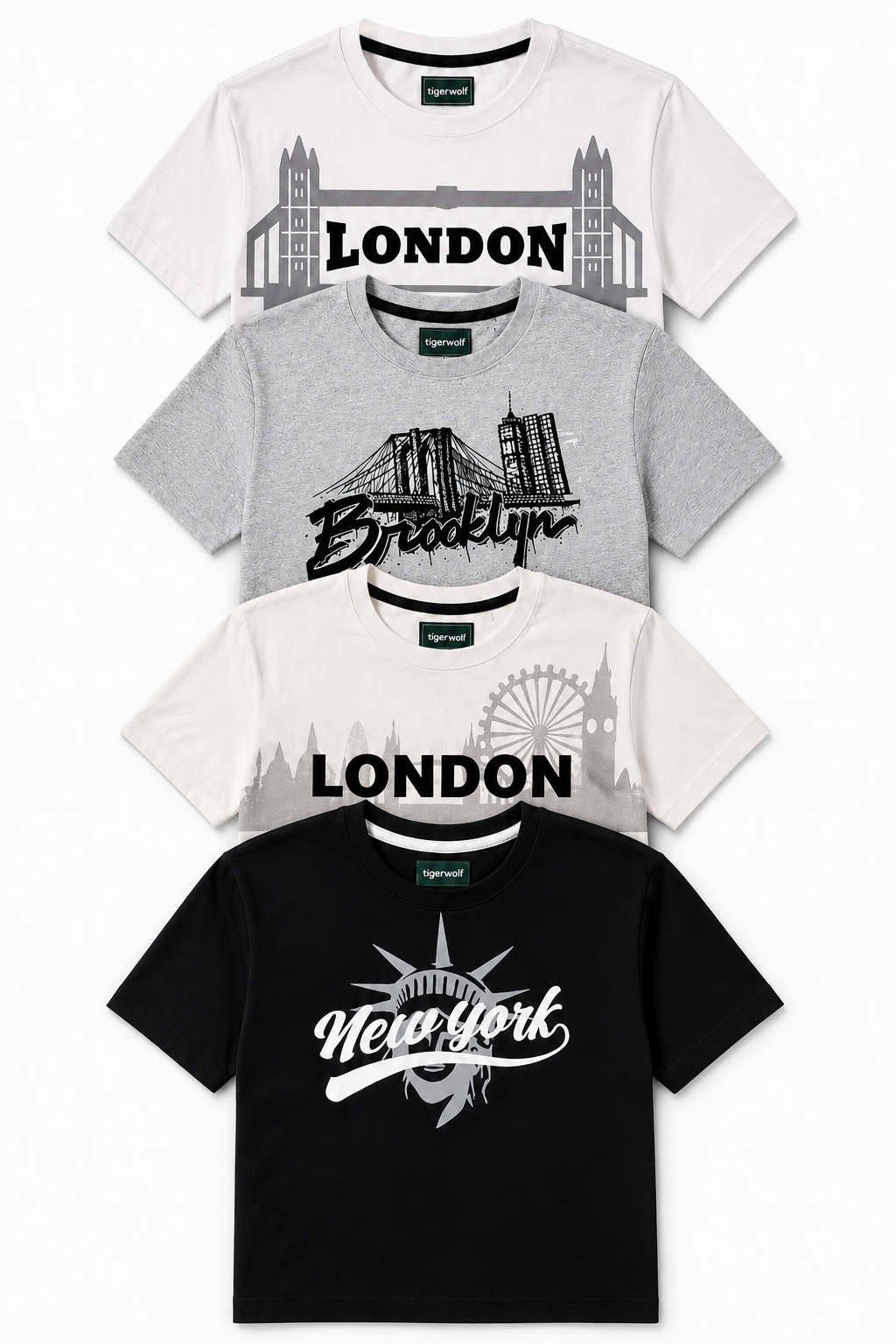 Men's Graphic Crew Neck T-Shirt