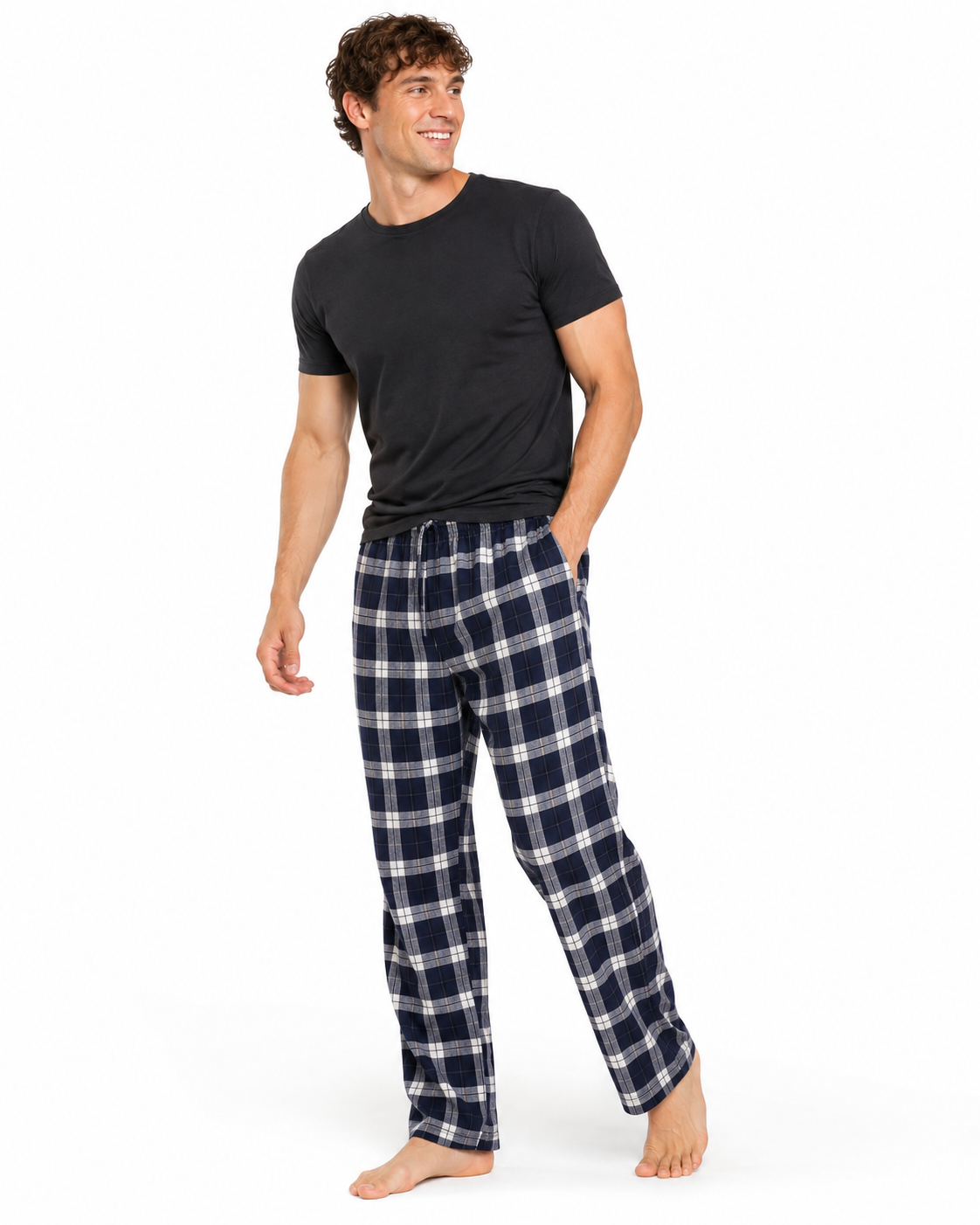 Men's Plaid Lounge Pant 4-Pack