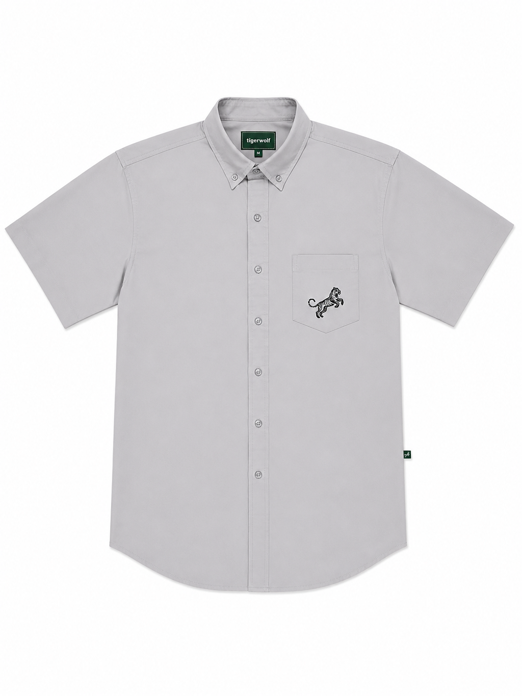 Signature Embroidered Short Sleeve Button-Down Shirt 4-Pack