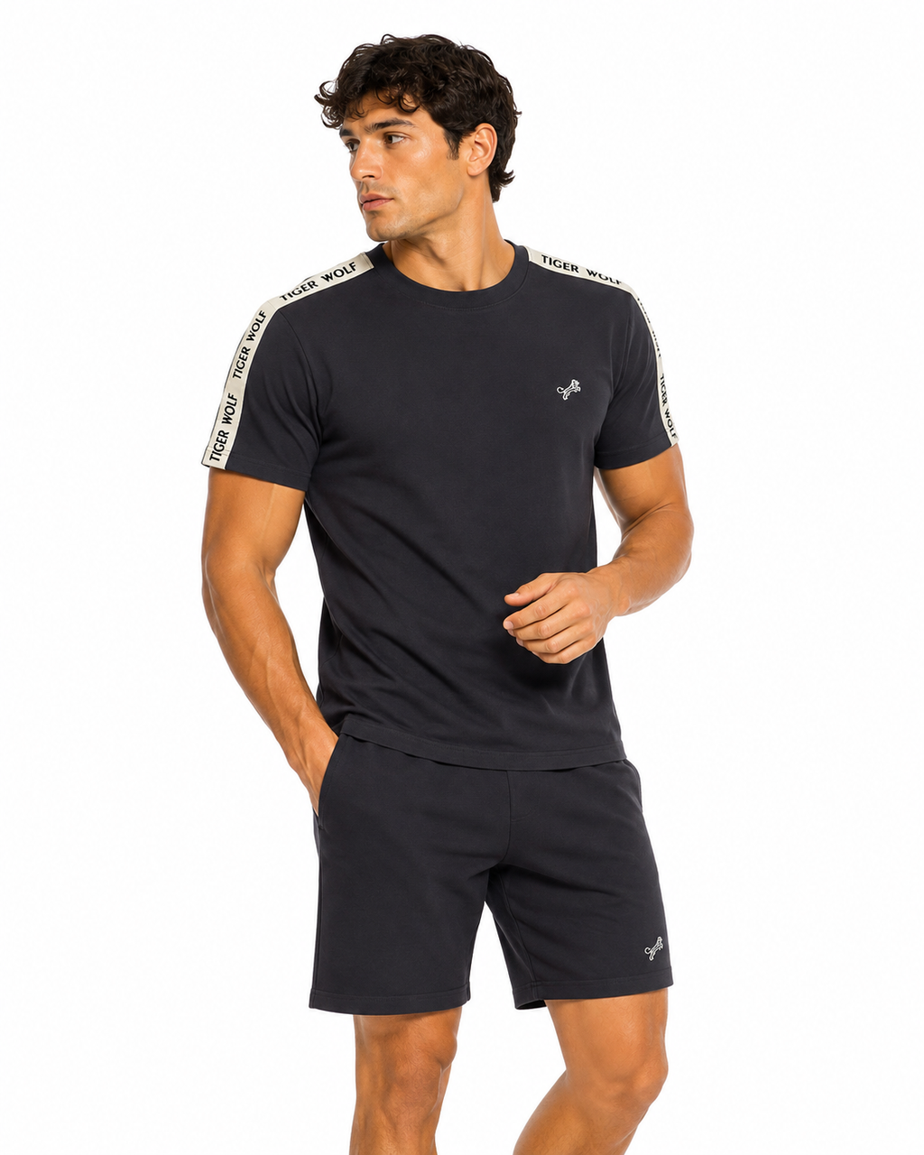 Tiger Wolf Classic Side Tape Tee 4-Pack