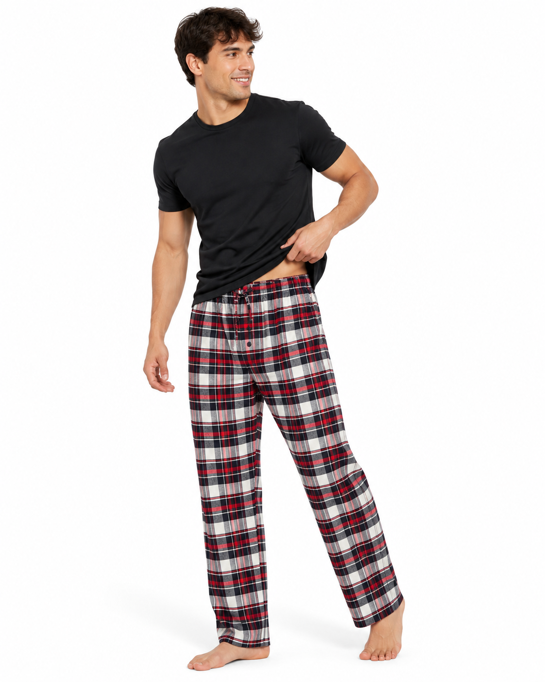 Men's Plaid Lounge Pant 4-Pack
