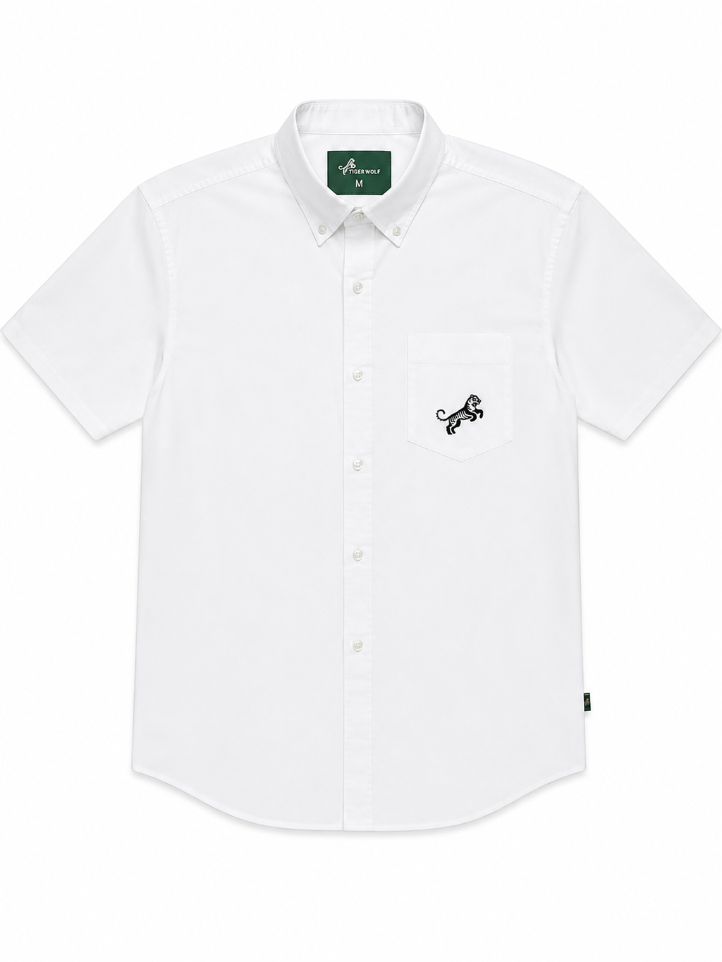 Classic Embroidered Short Sleeve Button-Down Shirts 4-Pack