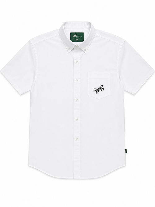 Classic Embroidered Short Sleeve Button-Down Shirts 4-Pack