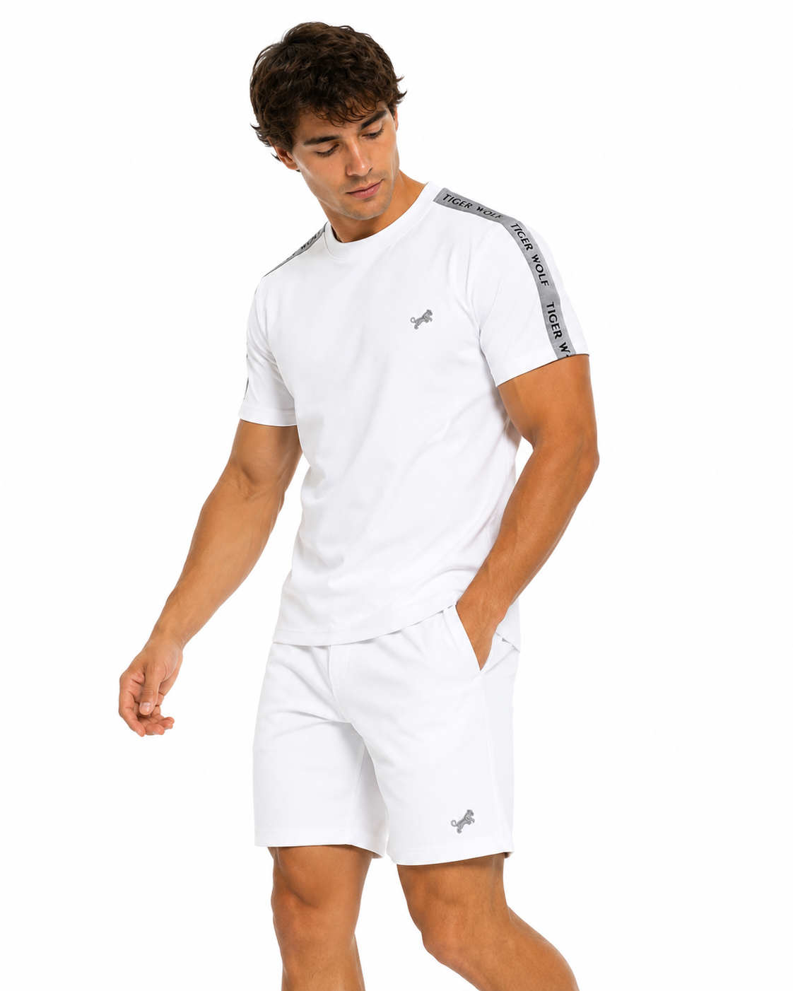 Tiger Wolf Signature Side Tape Tee 4-Pack
