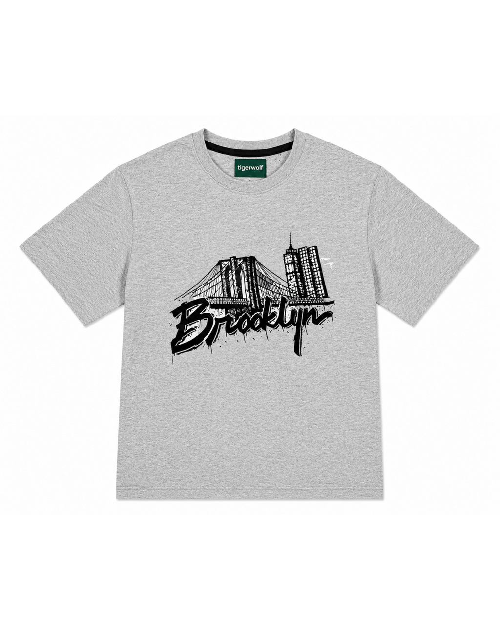 Men's Printed Crew Neck 4-Pack T-shirts