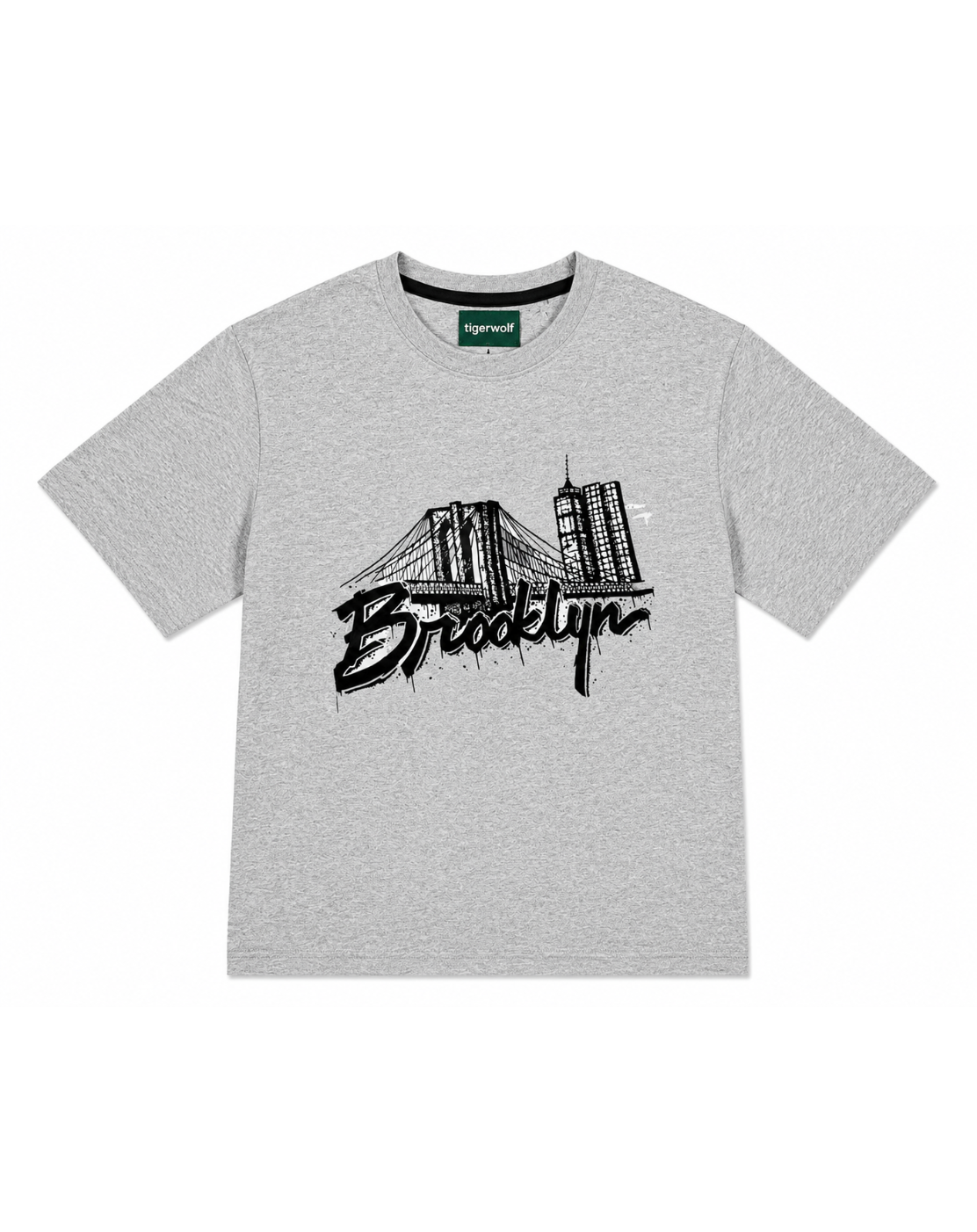 Men's Printed Crew Neck 4-Pack T-shirts