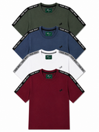 Tiger Wolf Signature Side Tape Tee 4-Pack