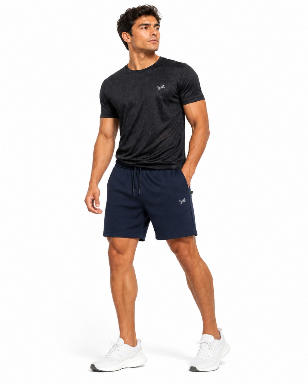 Men's Casual Ribbed Shorts 4-Pack