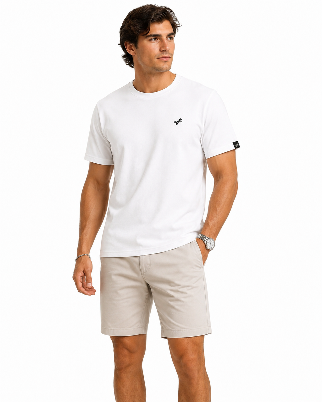 Contrast 4-pack T-shirts