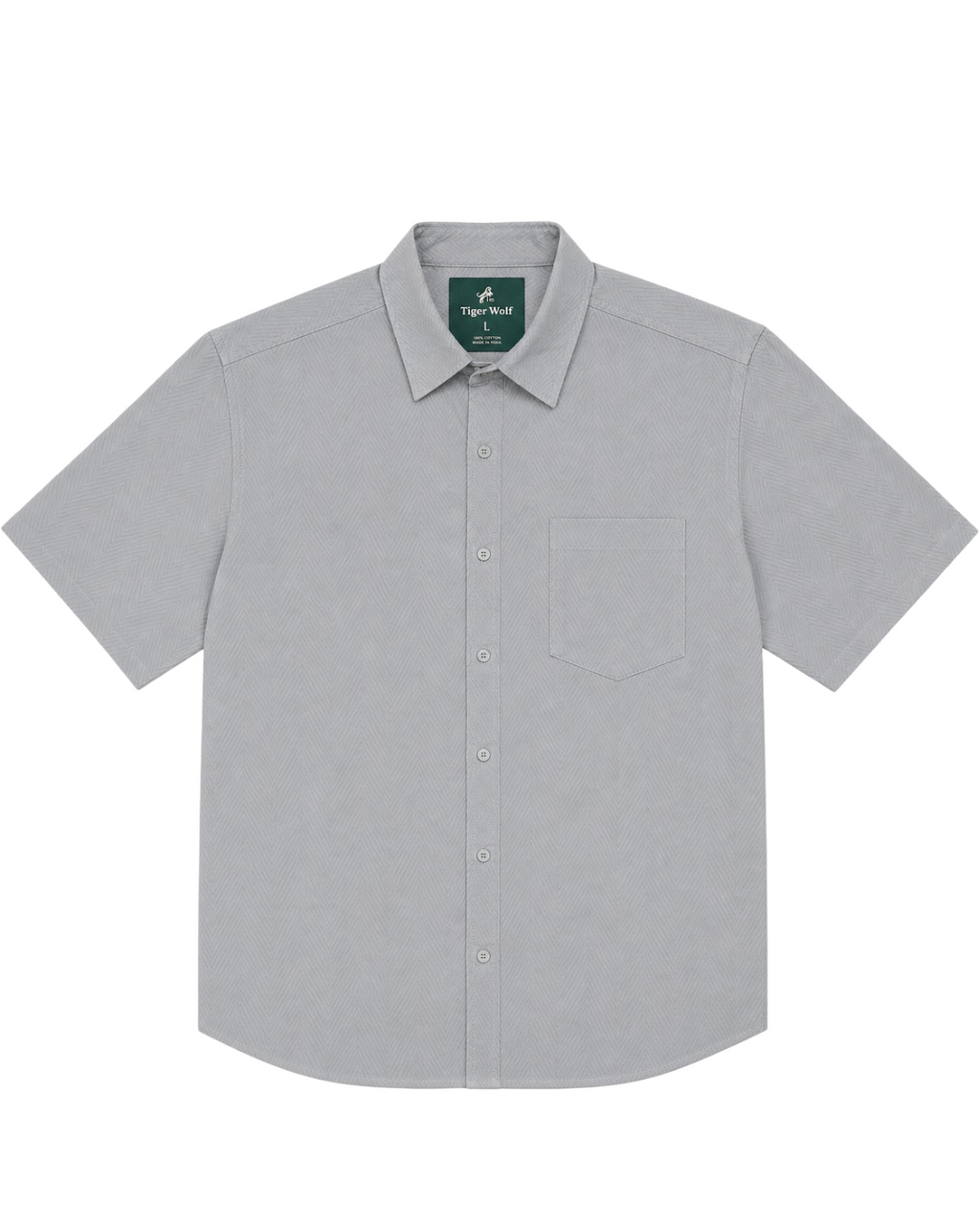 Men's Premium Textured Button Down Shirt 4-Pack