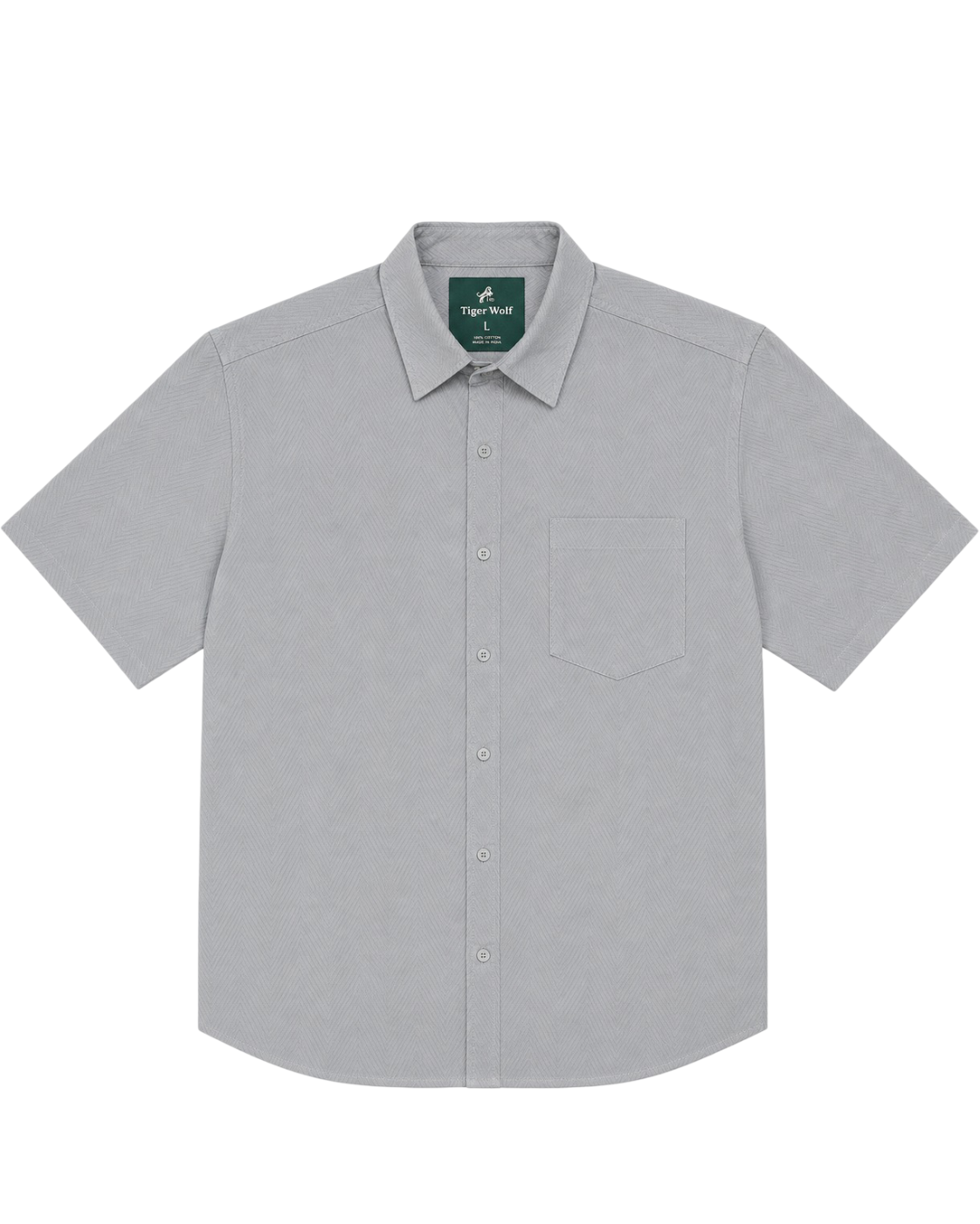 Men's Premium Textured Button Down Shirt 4-Pack