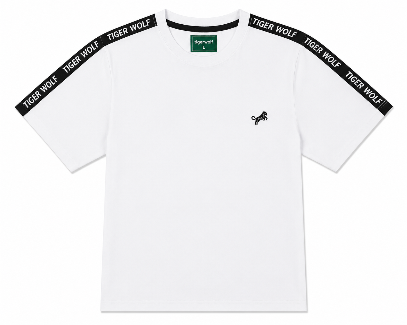 Men's Side Tape Logo Tee 4-Pack