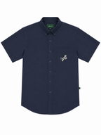 Signature Embroidered Short Sleeve Button-Down Shirt 4-Pack