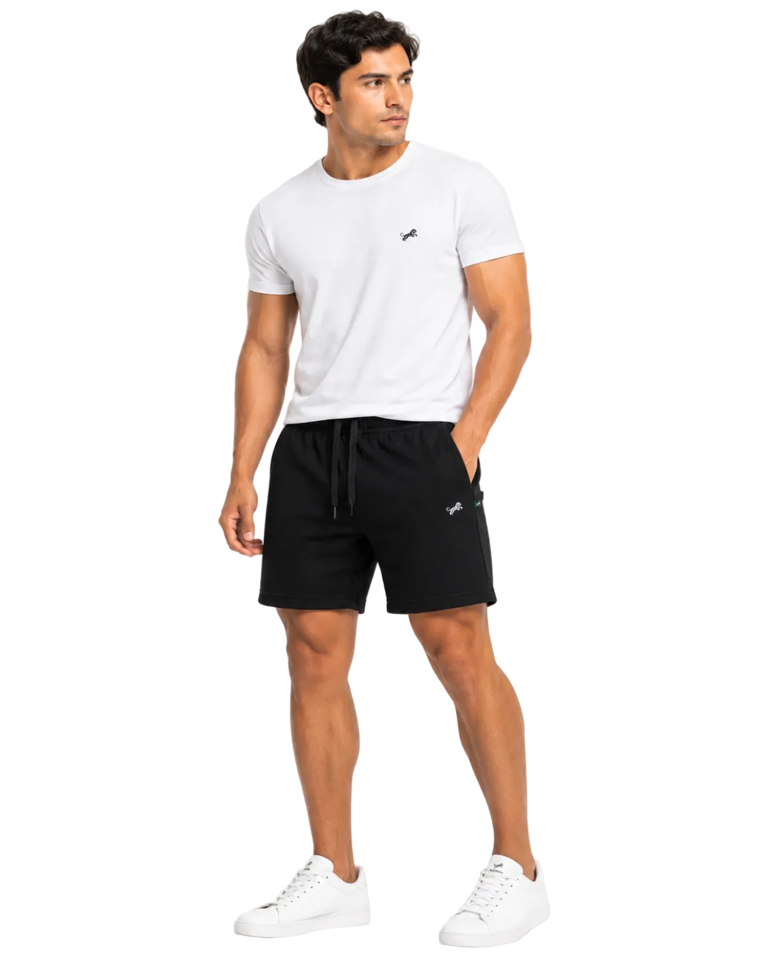 Men's Casual Ribbed Shorts 4-Pack