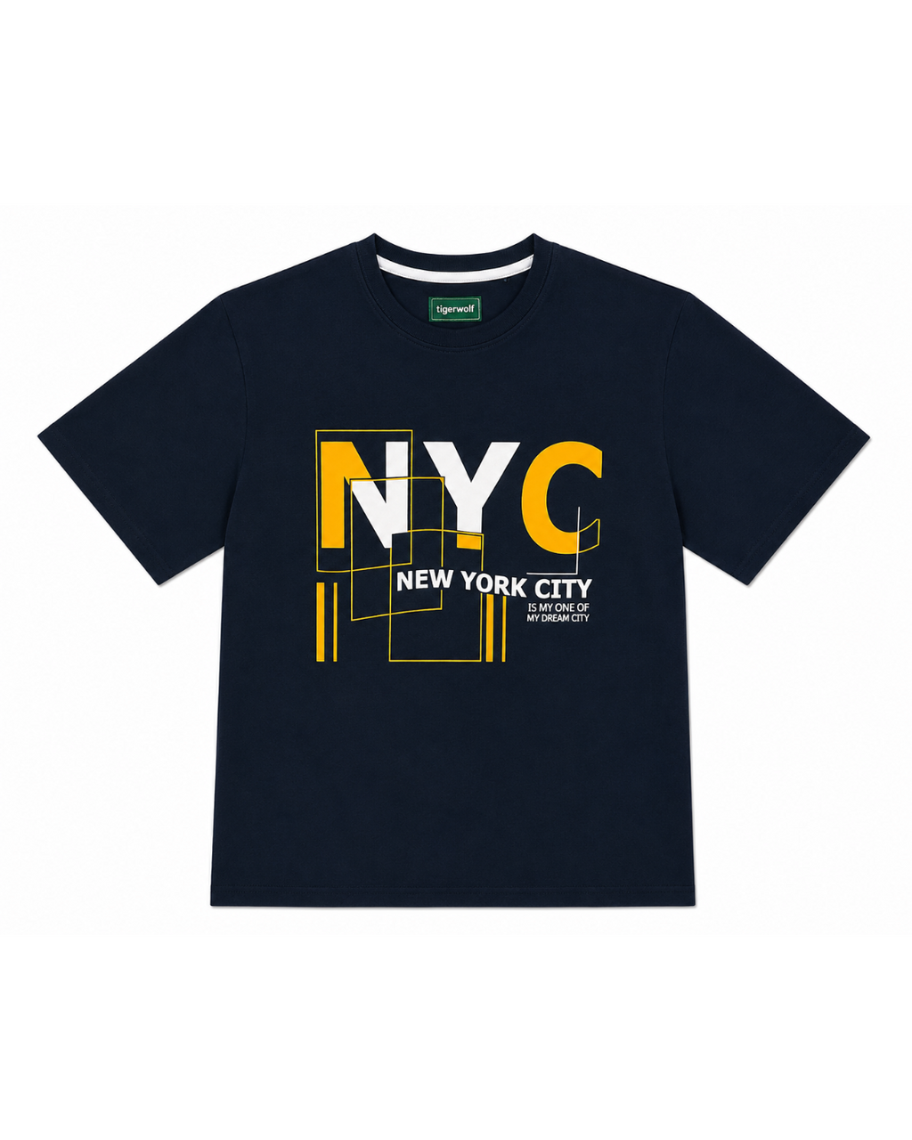Men's Graphic Crew Neck T-Shirt