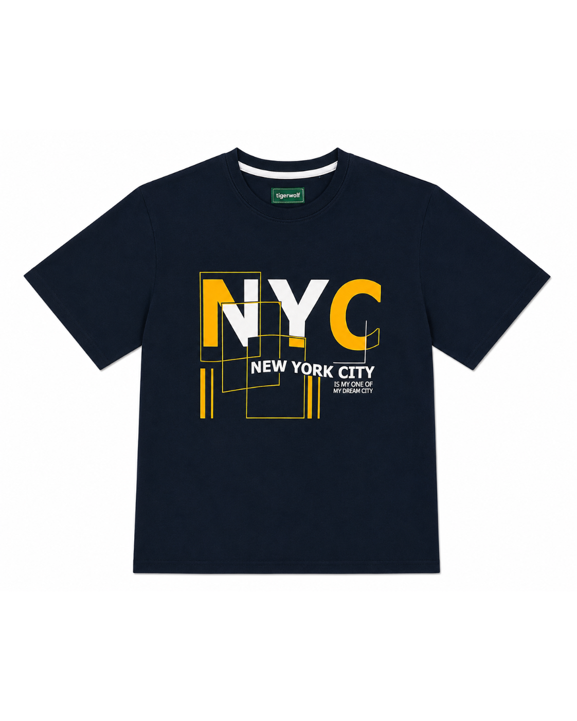 Men's Graphic Crew Neck T-Shirt