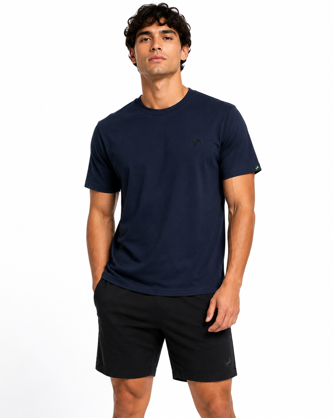 Contrast 4-pack T-shirts