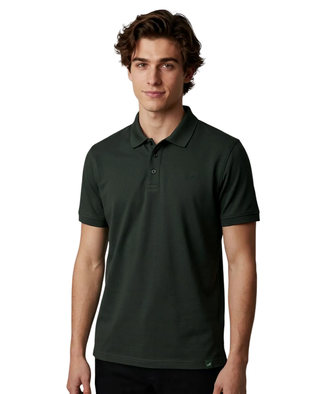 Men's Ribbed Polo Shirt 4-Pack