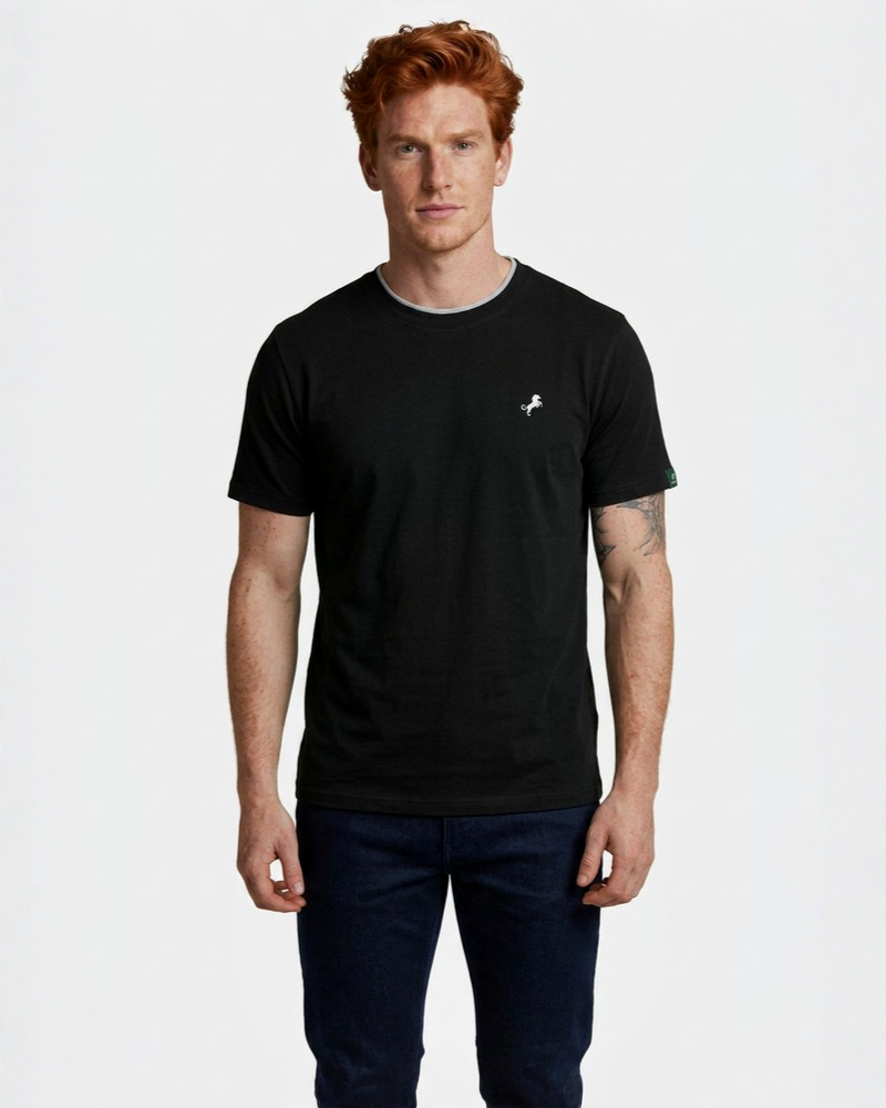 Tiger Wolf 4-Pack Men's Classic Crew Neck Tee