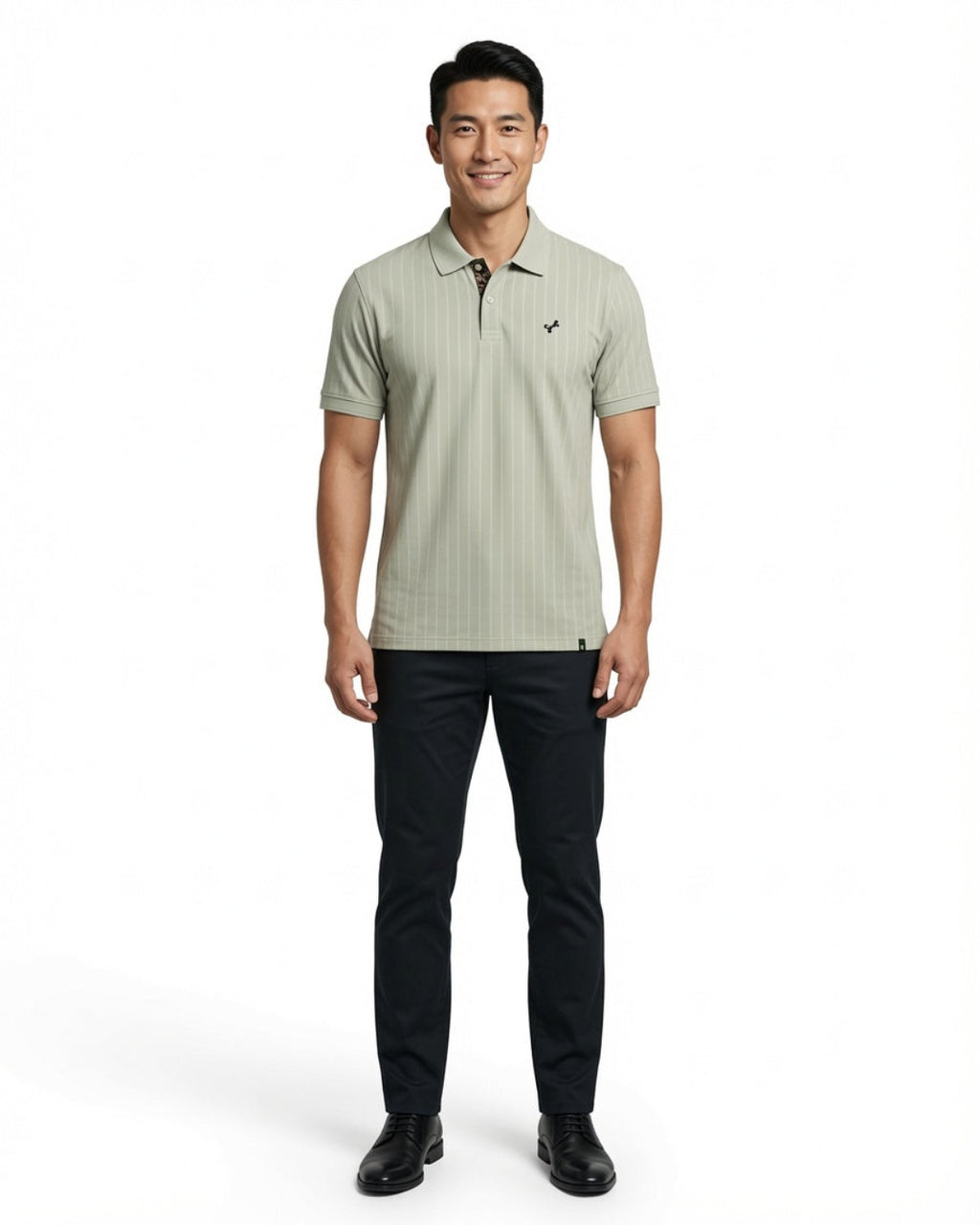 Men's Herringbone Polo Shirt 4-Pack