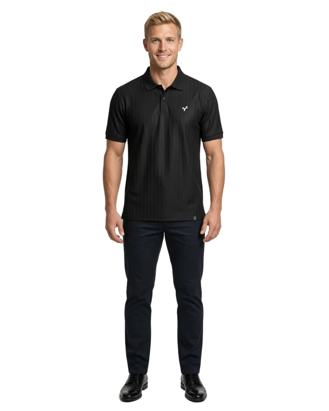 Men's Herringbone Polo Shirt 4-Pack