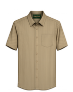 Men's Everyday Stripe Button Down Shirts 4-Pack