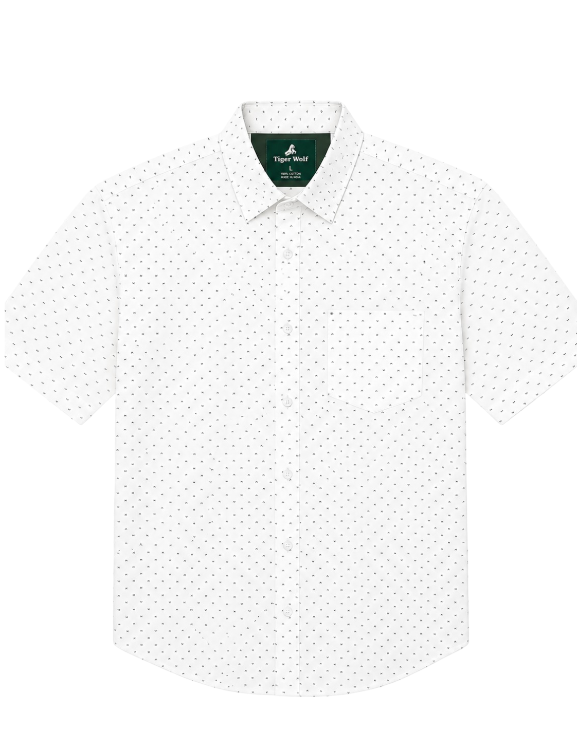 Men's Tropical Print Short Sleeve Button Down Shirt 4-Pack