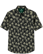 Men's Tropical Print Short Sleeve Button Down Shirt 4-Pack
