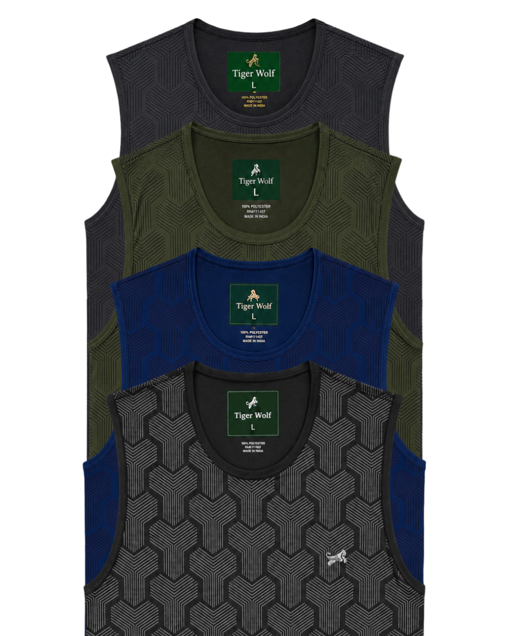 Men's Training Muscle Tank 4-Pack