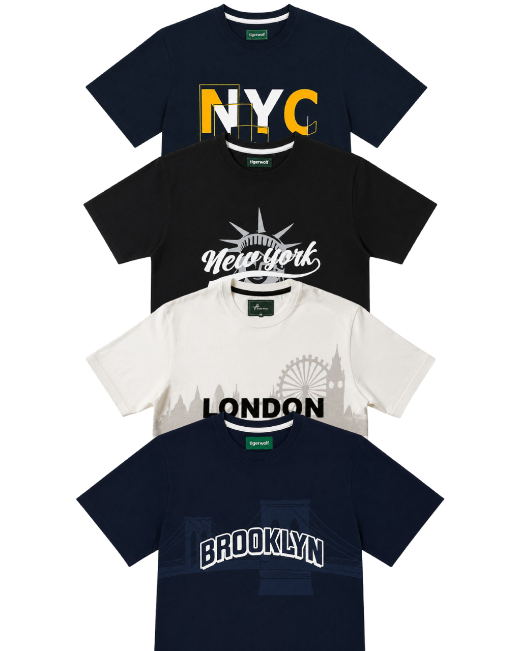 Men's Graphic Crew Neck T-Shirt