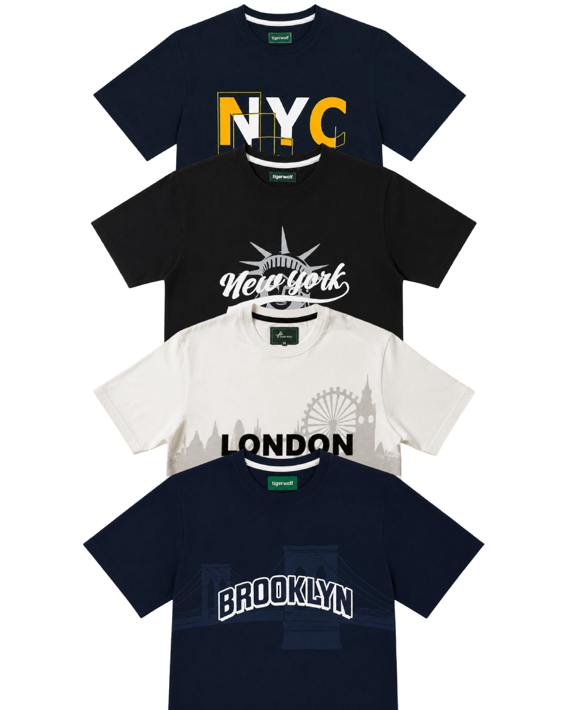 Men's Graphic Crew Neck T-Shirt