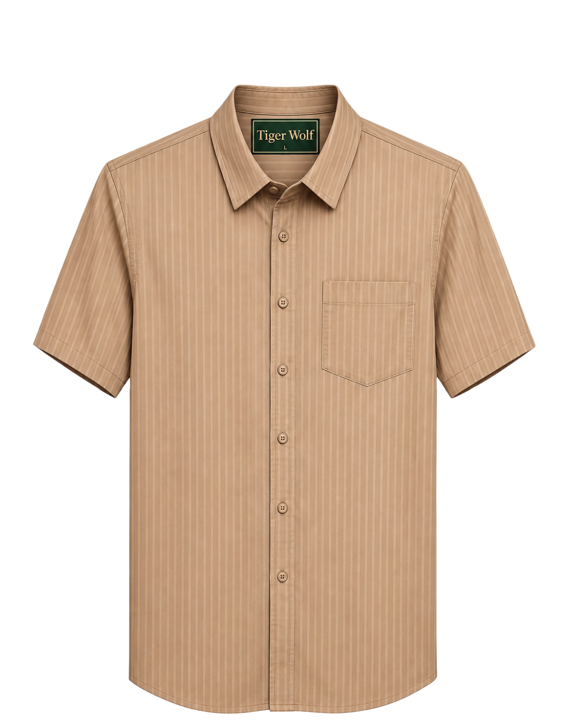 Men's Everyday Stripe Button Down Shirts 4-Pack