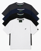 Tiger Wolf 4-Pack Men's Classic Crew Neck Tee