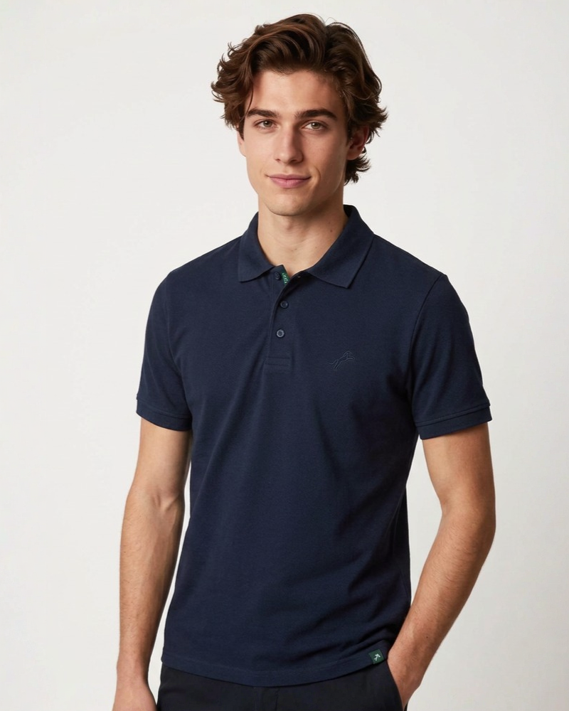 Contrast Hem Polo 4-Pack
